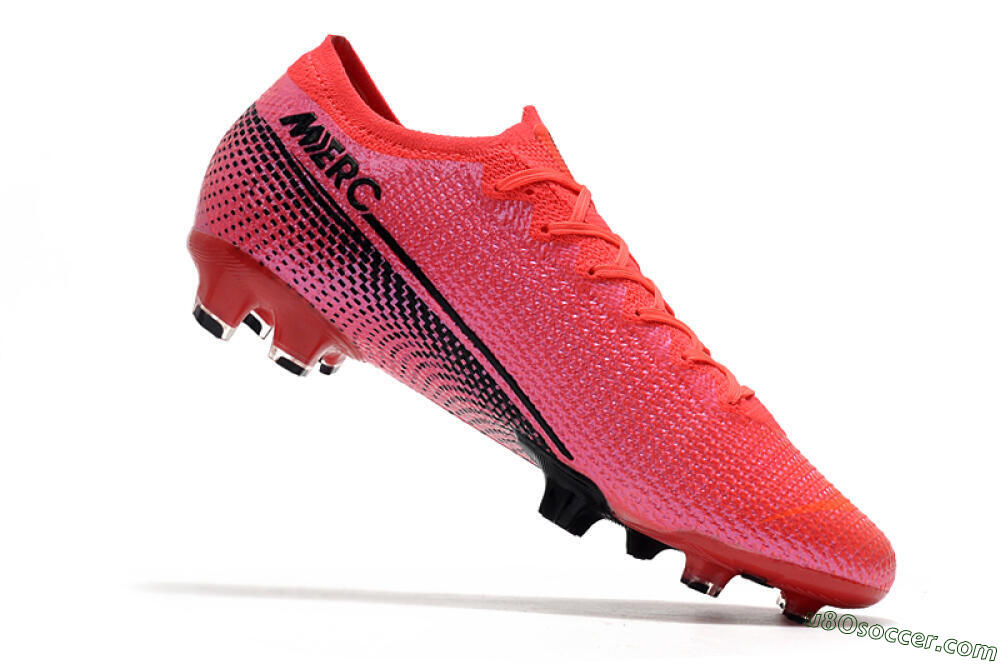 Nike Mercurial Vapor 13 Elite FG Firm Ground Soccer Cleats - Red/Black 4