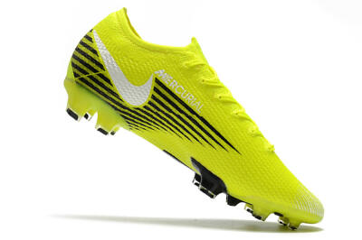 Nike Mercurial Vapor 13 Elite FG Firm Ground Soccer Cleats - Yellow/White/Black