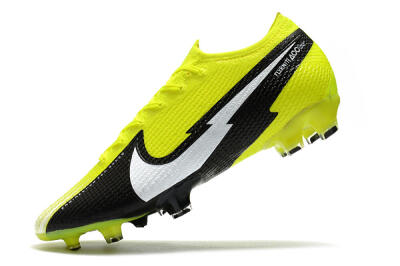 Nike Mercurial Vapor 13 Elite FG Firm Ground Soccer Cleats - Yellow/White/Black