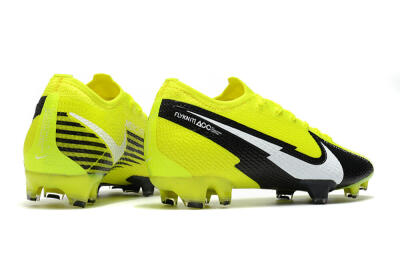 Nike Mercurial Vapor 13 Elite FG Firm Ground Soccer Cleats - Yellow/White/Black