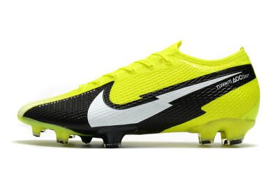 Nike Mercurial Vapor 13 Elite FG Firm Ground Soccer Cleats - Yellow/White/Black
