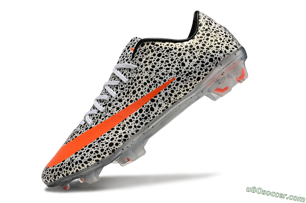 Nike Mercurial Vapor 10 FG Firm Ground Soccer Cleats - Black/White/Red 5