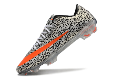 Nike Mercurial Vapor 10 FG Firm Ground Soccer Cleats - Black/White/Red