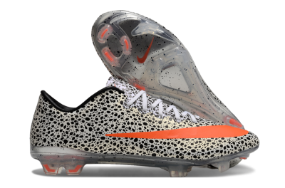 Nike Mercurial Vapor 10 FG Firm Ground Soccer Cleats - Black/White/Red