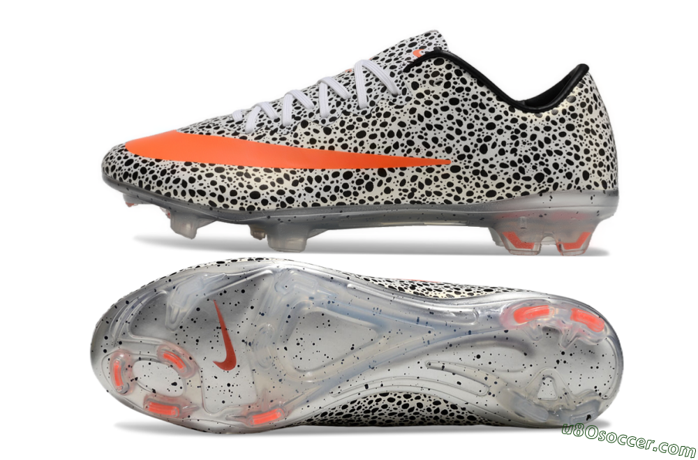 Nike Mercurial Vapor 10 FG Firm Ground Soccer Cleats - Black/White/Red 0