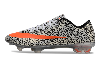 Nike Mercurial Vapor 10 FG Firm Ground Soccer Cleats - Black/White/Red