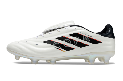 Adidas Copa Pure 2 Elite FG Firm Ground Soccer Cleats - White/Black/Red