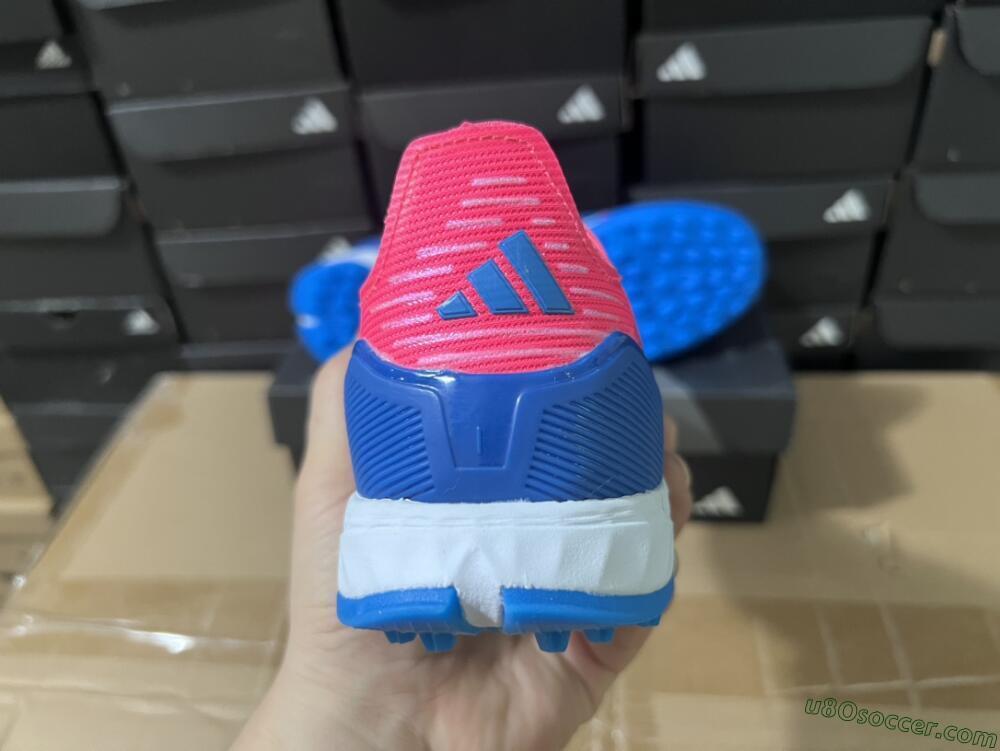 Adidas F50 Elite TF Artificial Turf Soccer Shoes - Blue/Pink/White