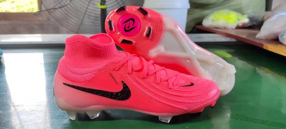 Nike Phantom Luna Elite FG Firm Ground Soccer Cleats - Pink/Black