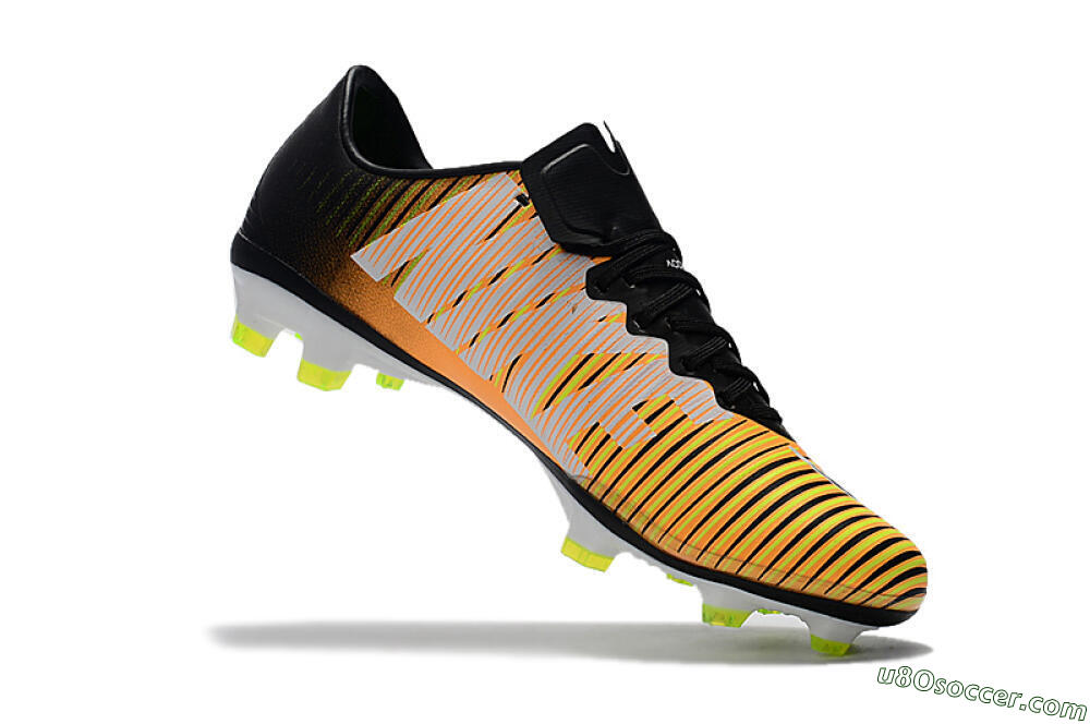Nike Mercurial Vapor 11 FG Firm Ground Soccer Cleats - Orange/Black/White 7