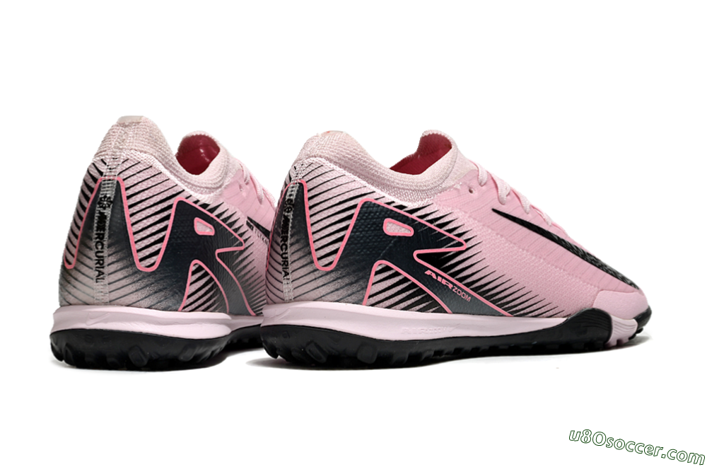 Nike Air Zoom Mercurial Vapor 16 Elite TF Artificial Turf Soccer Shoes - Pink/Black 6