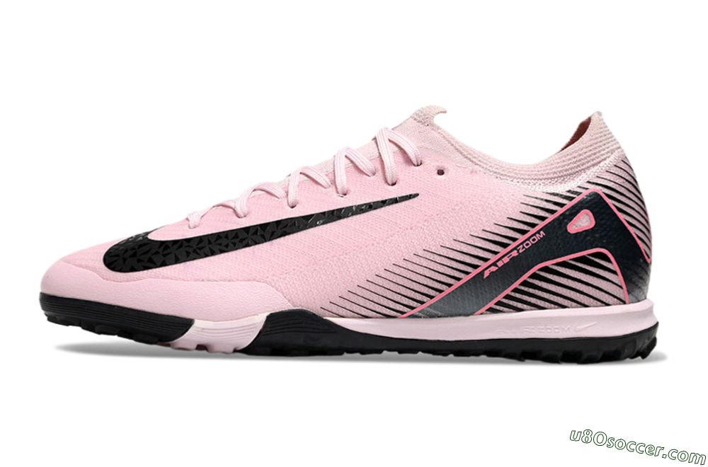 Nike Air Zoom Mercurial Vapor 16 Elite TF Artificial Turf Soccer Shoes - Pink/Black 2