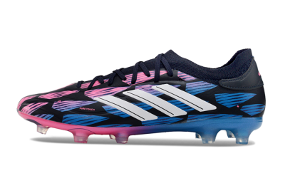 Adidas Copa Pure 2 FG Firm Ground Soccer Cleats - Black/Pink/Blue