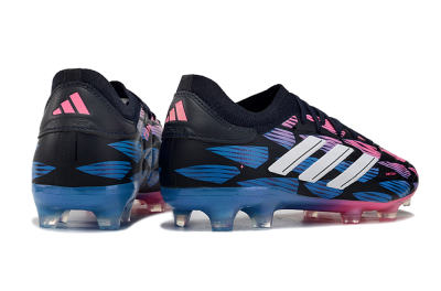 Adidas Copa Pure 2 FG Firm Ground Soccer Cleats - Black/Pink/Blue