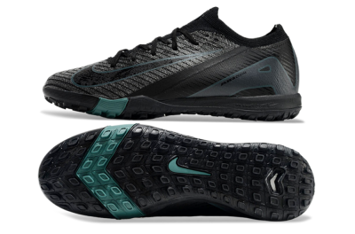 Nike Air Zoom Mercurial Vapor 16 Elite TF Artificial Turf Soccer Shoes - Black/Blue/Grey