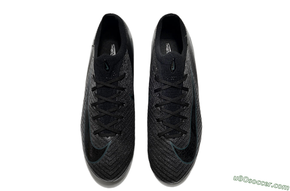 Nike Air Zoom Mercurial Vapor 16 Elite TF Artificial Turf Soccer Shoes - Black/Blue/Grey 9