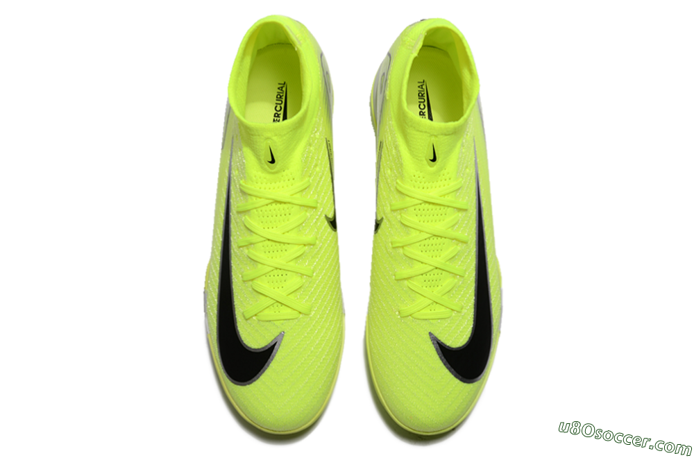 Nike Air Zoom Mercurial Superfly 10 Elite TF Artificial Turf Soccer Shoes - Yellow/Silver/Black 7