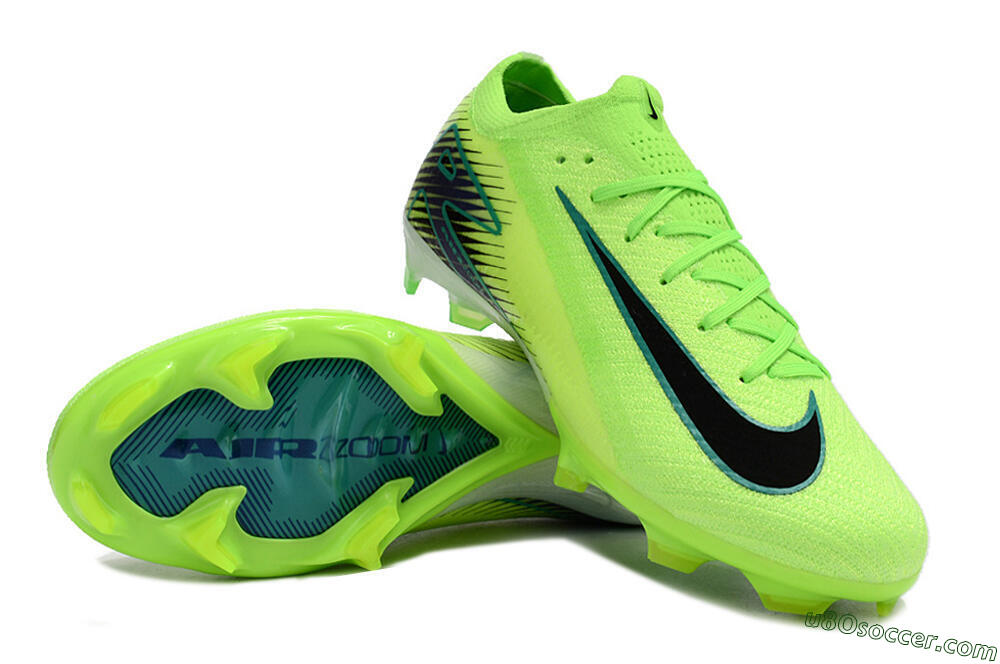 Nike Air Zoom Mercurial Vapor 16 Elite FG Firm Ground Soccer Cleats - Green/Black 3