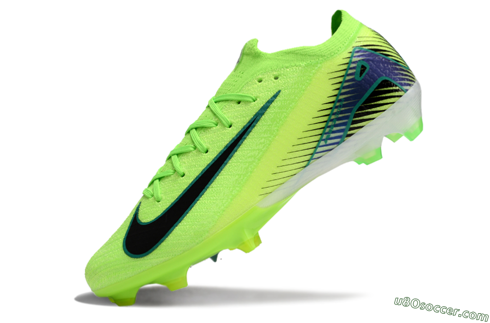 Nike Air Zoom Mercurial Vapor 16 Elite FG Firm Ground Soccer Cleats - Green/Black 5