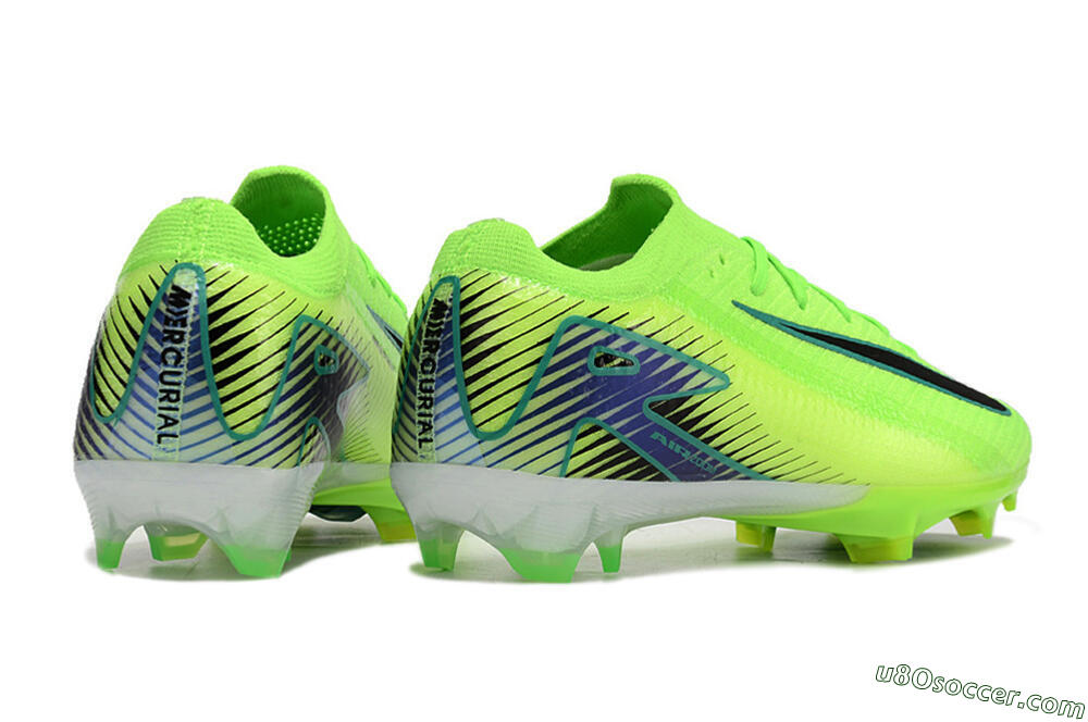 Nike Air Zoom Mercurial Vapor 16 Elite FG Firm Ground Soccer Cleats - Green/Black 6