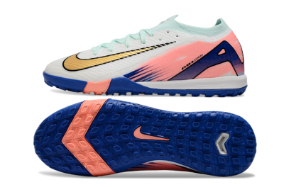 Nike Air Zoom Mercurial Vapor 16 Elite TF Artificial Turf Soccer Shoes - Jade/Pink/Blue
