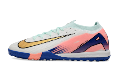 Nike Air Zoom Mercurial Vapor 16 Elite TF Artificial Turf Soccer Shoes - Jade/Pink/Blue