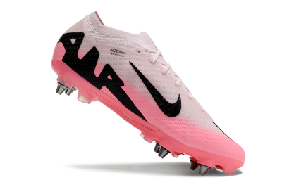 Nike Air Zoom Mercurial Vapor 15 Elite SG Soft Ground Soccer Cleats - Pink/Black