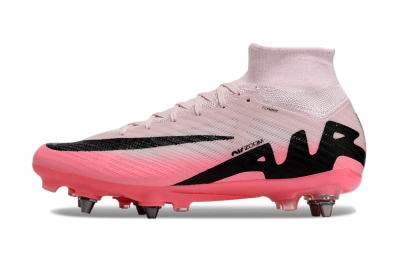 Nike Air Zoom Mercurial Superfly 9 Elite SG Soft Ground Soccer Cleats - Pink/Black
