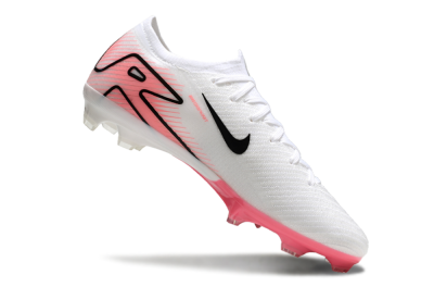Nike Air Zoom Mercurial Vapor 16 Elite FG Firm Ground Soccer Cleats - White/Pink/Black
