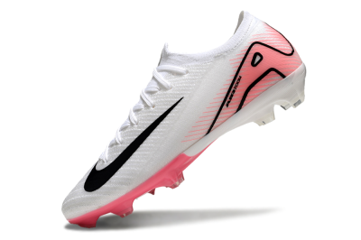 Nike Air Zoom Mercurial Vapor 16 Elite FG Firm Ground Soccer Cleats - White/Pink/Black