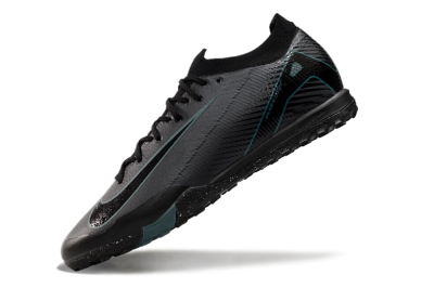 Nike Air Zoom Mercurial Vapor 16 Elite TF Artificial Turf Soccer Shoes - Grey/Black/Blue