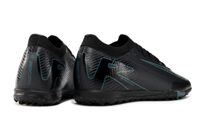 Nike Air Zoom Mercurial Vapor 16 Elite TF Artificial Turf Soccer Shoes - Grey/Black/Blue