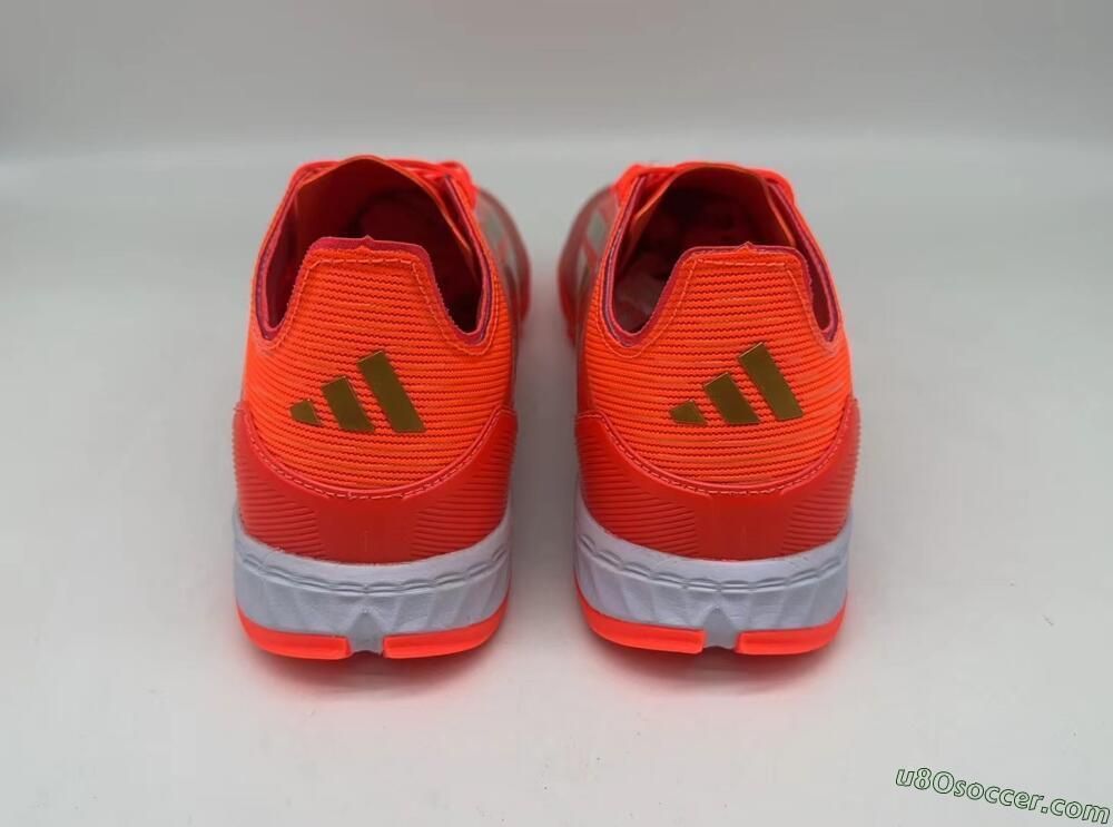 Adidas F50 Elite TF Artificial Turf Soccer Shoes - Red/Gold/White