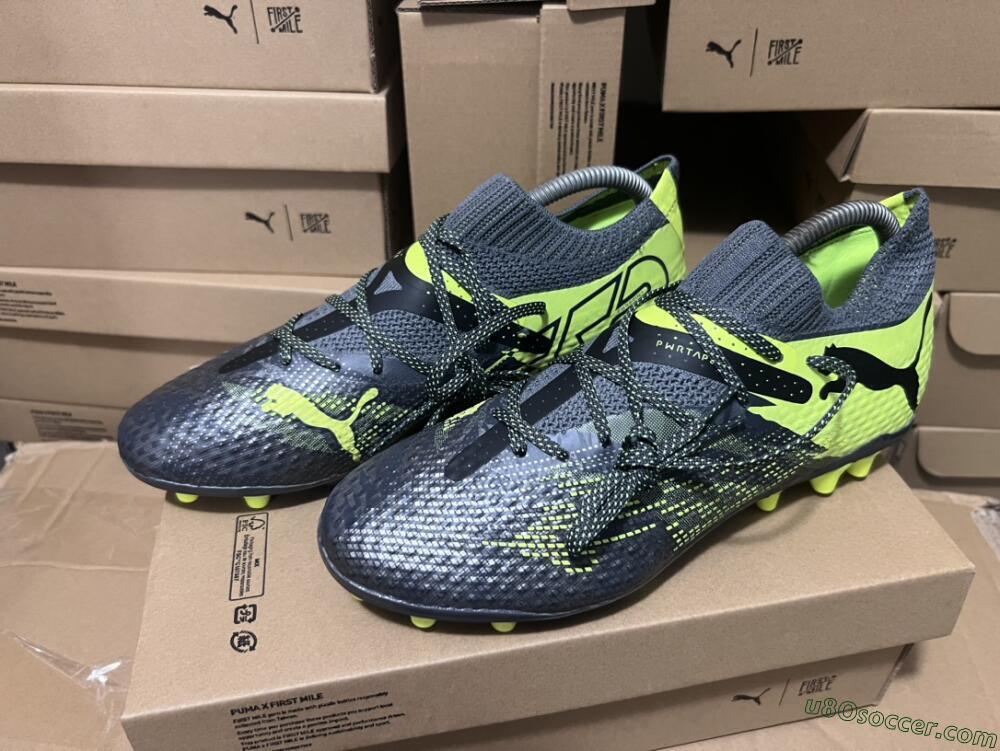 Puma Future Ultimate MG Multi Ground Soccer Cleats - Black/Yellow