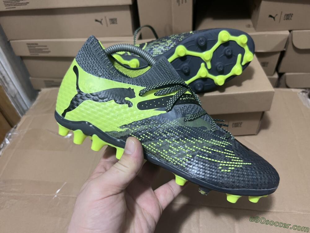 Puma Future Ultimate MG Multi Ground Soccer Cleats - Black/Yellow