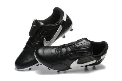 Nike The Premier 3 FG Firm Ground Soccer Cleats - Black/Beige/White