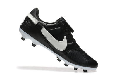 Nike The Premier 3 FG Firm Ground Soccer Cleats - Black/Beige/White