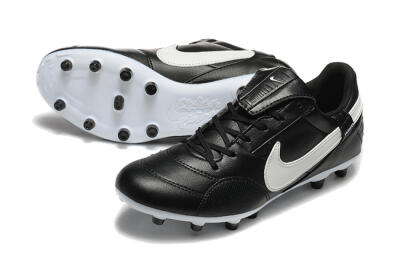 Nike The Premier 3 FG Firm Ground Soccer Cleats - Black/Beige/White
