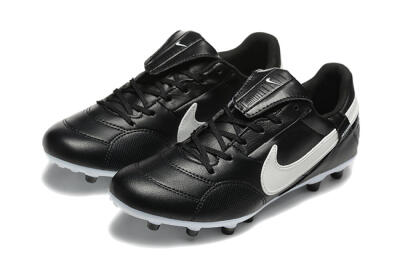 Nike The Premier 3 FG Firm Ground Soccer Cleats - Black/Beige/White