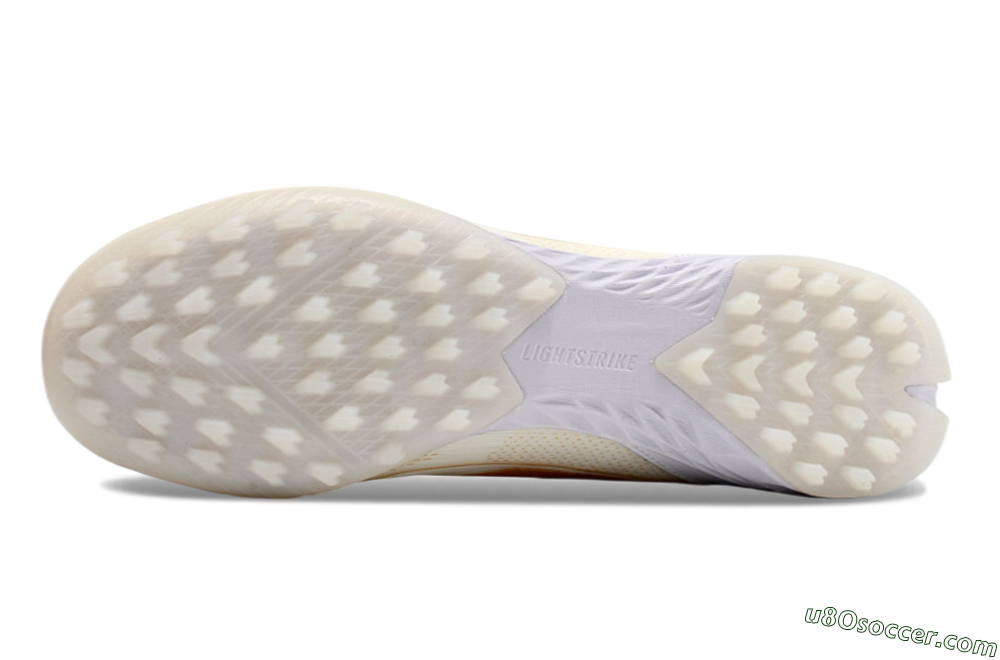 Adidas F50 Elite TF Artificial Turf Soccer Shoes - White/Gold 6