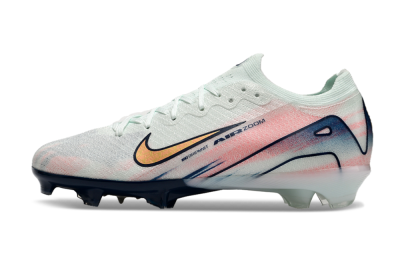 Nike Air Zoom Mercurial Vapor 16 Elite FG Firm Ground Soccer Cleats - Jade/Gold/Pink/Blue