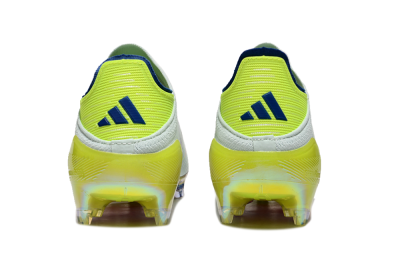 Adidas F50 Elite Laceless FG Firm Ground Soccer Cleats - Jade/Blue/Yellow