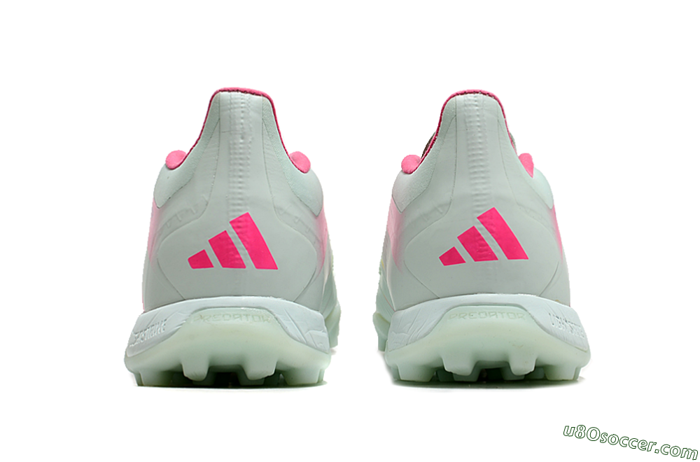 Adidas Predator 24 Elite TF Artificial Turf Soccer Shoes - Jade/Pink/Purple 5