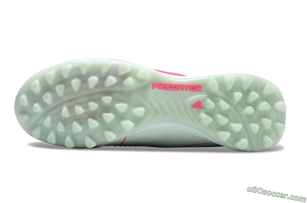 Adidas Predator 24 Elite TF Artificial Turf Soccer Shoes - Jade/Pink/Purple 6