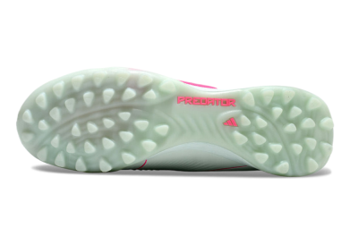 Adidas Predator 24 Elite TF Artificial Turf Soccer Shoes - Jade/Pink/Purple