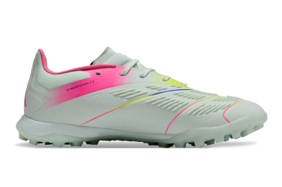 Adidas Predator 24 Elite TF Artificial Turf Soccer Shoes - Jade/Pink/Purple