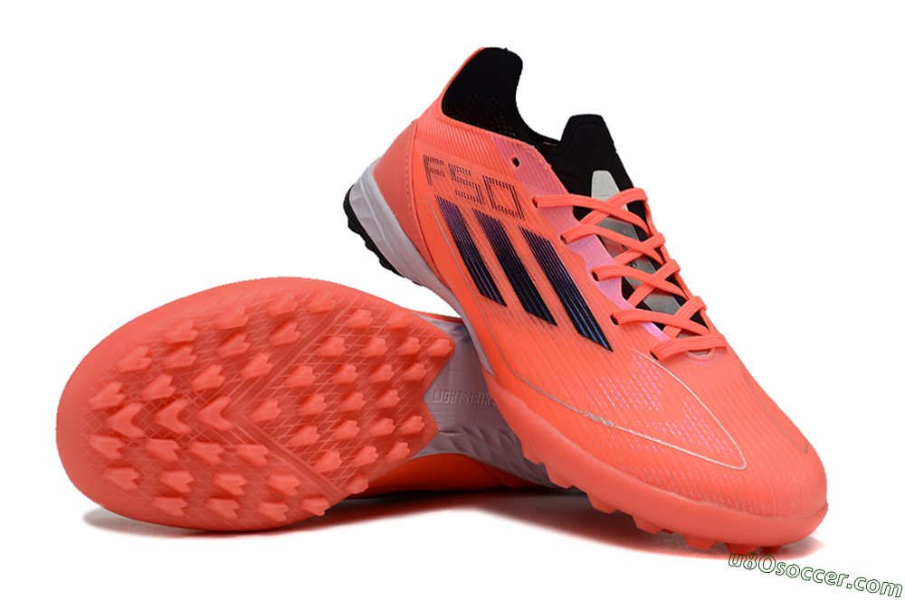 Adidas F50 Elite TF Artificial Turf Soccer Shoes - Red/Blue/White 3