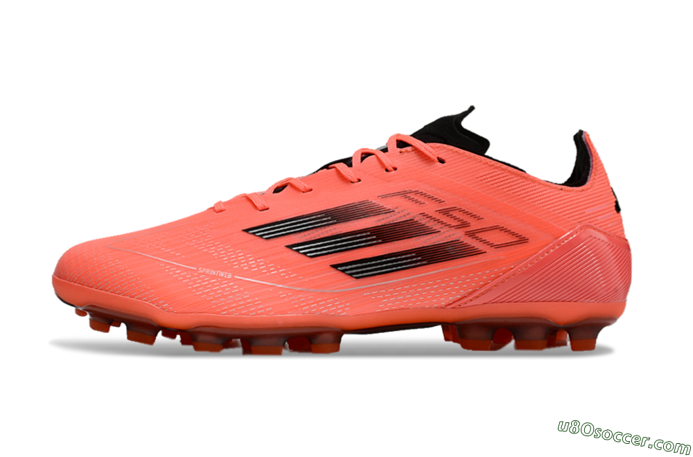 Adidas F50 Elite AG Artificial Grass Soccer Cleats - Red/Black/Silver 2
