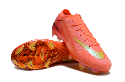 Nike Air Zoom Mercurial Vapor 15 Elite FG Firm Ground Soccer Cleats - Red/Yellow/Black