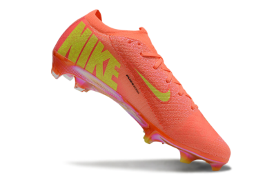 Nike Air Zoom Mercurial Vapor 15 Elite FG Firm Ground Soccer Cleats - Red/Yellow/Black